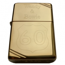 Zippo vintage brass high polish